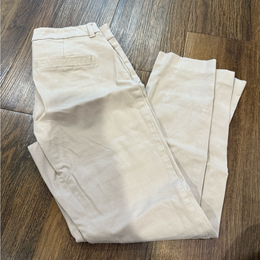 Old Navy Women's Cream Trousers